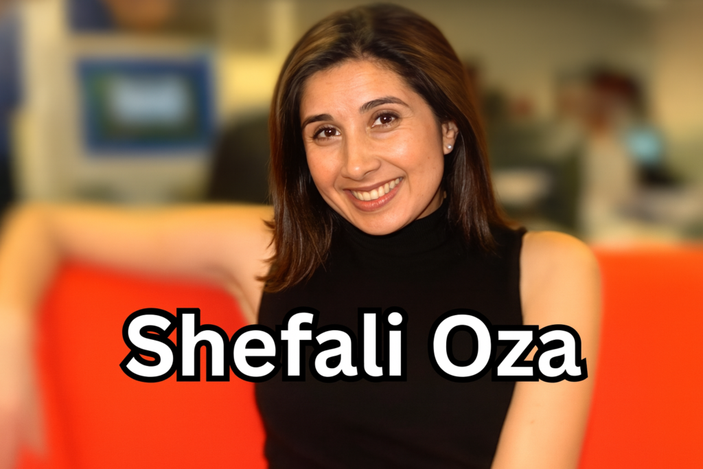 who is shefali oza married to